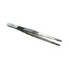 Pinza Recta de Disección de Acero Inoxidable | Hergom Medical - HERGOM SILVERY (ACERO INOXIDABLE) / Sin Dientes / 13 CM
