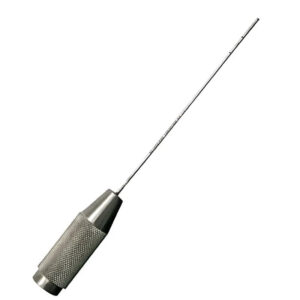 Cánula Entner Hergom Medical | Acero inoxidable de alta calidad - HERGOM PREMIUM (ACERO INOXIDABLE ALEMÁN) / Sin Orificios / 2.0 MM - 15 CM