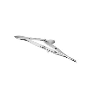 Pinza porta aguja Kalt - Marca Hergom Medical - HERGOM PREMIUM (TUNGSTENO) / 14 CM