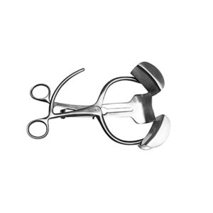 Retractor Collin - Marca Hergom Medical - HERGOM PREMIUM (ACERO INOXIDABLE ALEMÁN) / Con Hoja Central
