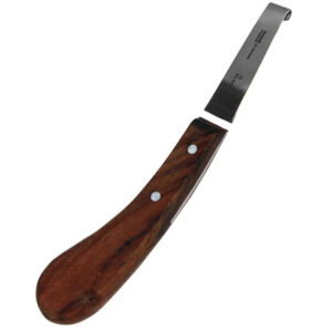 Cuchillo Veterinario para Cascos Hergom Premium | Instrumento Quirúrgico de Acero inoxidable Alemán de alta calidad - HERGOM PREMIUM (ACERO INOXIDABLE ALEMÁN) / Mano Derecha / 19 CM