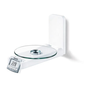 Balanza digital de pared color blanca - Marca Beurer