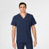 Uniforme Médico Color Azul Marino para Hombre con Tela Ligera y Transpirable Durante Todo el Turno / Scrub Quirúrgico Wink - S / Hombre / Blue