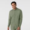 Chaqueta de calentamiento para hombre - Marca Wink - Verde Olivo / XS / Hombre