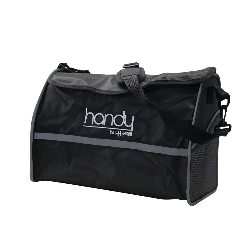 Andadera Plegable con Asiento y Reposapiés, Ruedas, Altura Regulable y Freno de Bucle / AN08A Marca Handy - AZUL - Imagen 6