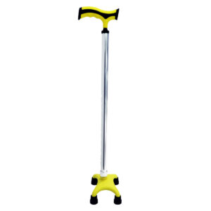 Bastón en forma de "T" de 4 patas - Marca Handy - Green