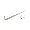 Gancho Tenáculo Jackson - Marca Hergom Medical - HERGOM PREMIUM (ACERO INOXIDABLE ALEMÁN) / Agudo / 14.5 CM