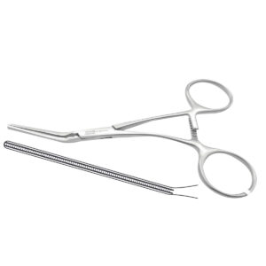 Pinza Tipo Lawton vascular - Marca Hergom - HERGOM PREMIUM (ACERO INOXIDABLE ALEMÁN) / #3 / 14 CM