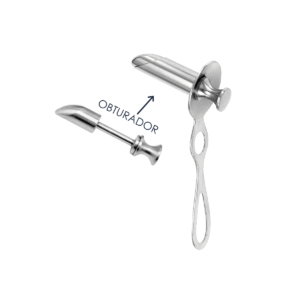 Anoscopio Hirschmann - Marca Hergom Medical - HERGOM PREMIUM (ACERO INOXIDABLE ALEMÁN) / Mediano
