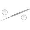 Gancho de piel Freer - Marca Hergom Premium - HERGOM PREMIUM (ACERO INOXIDABLE ALEMÁN) / Agudo - 2 Garras / 15.2 CM