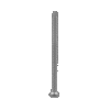 Tornillo de bloqueo del clavo femoral - Marca Mindray - TITANIO / Φ6.5*100mm
