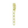 Placa LCP para peroné lateral distal - Marca Mindray - TITANIO / 11 agujeros - 177MM L