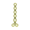 Placa de bloqueo condilar 1.5 - Marca Mindray - TITANIO / 4 agujeros - 26.3MM