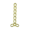 Placa de adaptación LCP Y 2.4 - Marca Mindray - TITANIO / 5 agujeros - 45.5MM