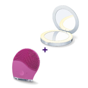 Cepillo Exfoliante + Espejo de Luz - Marca Beurer