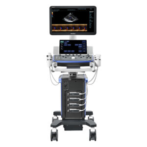 Equipo de ultrasonido para diagnóstico veterinario VETUS7 Expert - Marca Mindray Animal Care - VETUS7 con transductor lineal (L12-4S) + transductor microconvexo (C11-3S) + transductor sectorial (P8-2S)