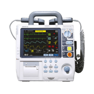Desfibrilador Monitor Bifásico Profesional 4 en 1 Desfibrilación Manual, DEA, Marcapasos y Monitorización / BeneHeart D6 Marca Mindray